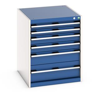 Bott Cubio 6 Drawer Cabinet 650W x 750D x 800mmH 40027019.**